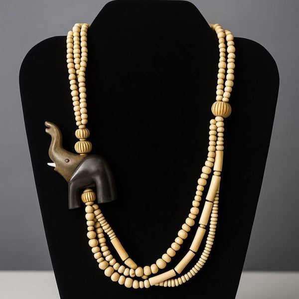 Safari Spirit Elephant Necklace