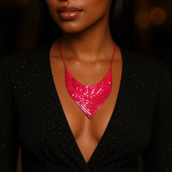 Electric Rose Necklace