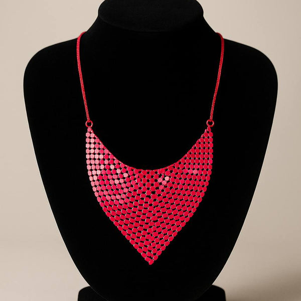 Electric Rose Necklace