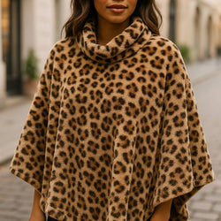 Leopard Luxe Poncho