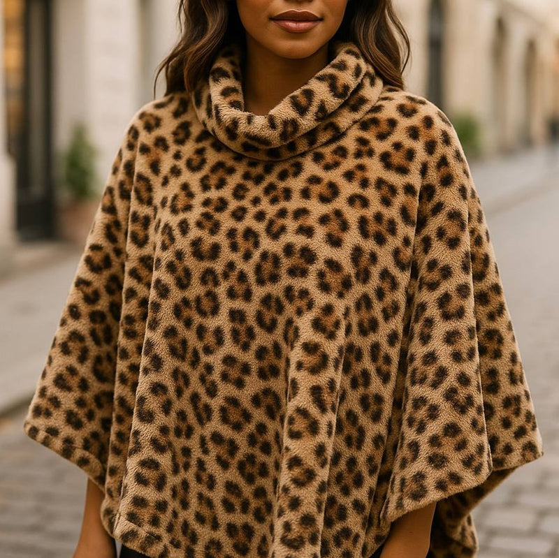 Leopard Luxe Poncho